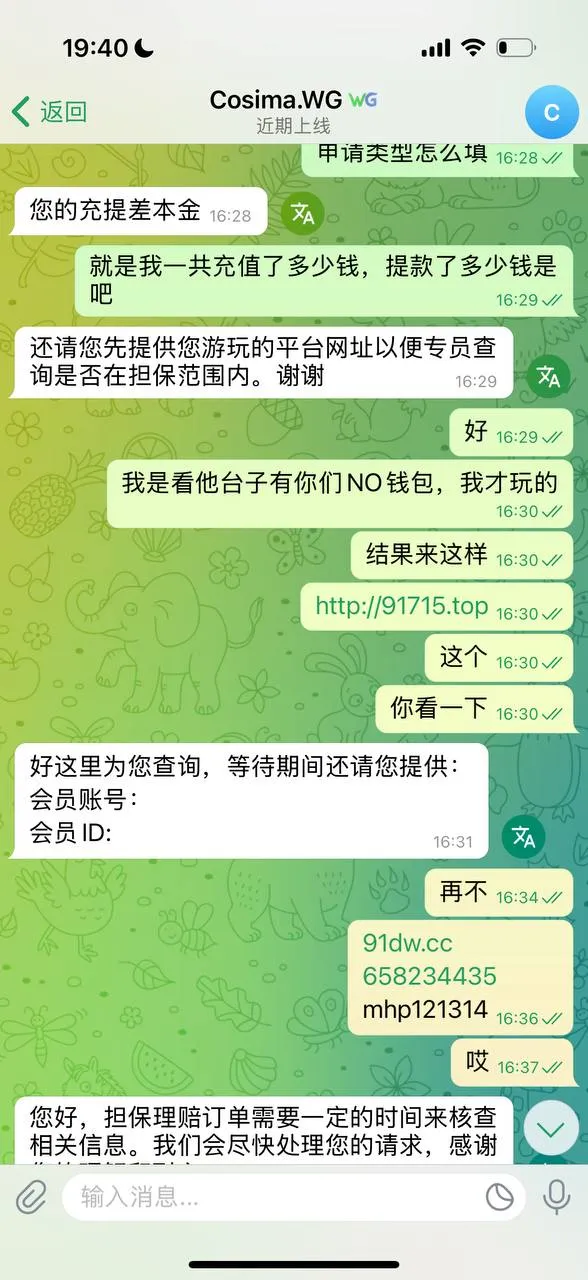 91电玩骗子平台与NO钱包进行勾结骗钱
